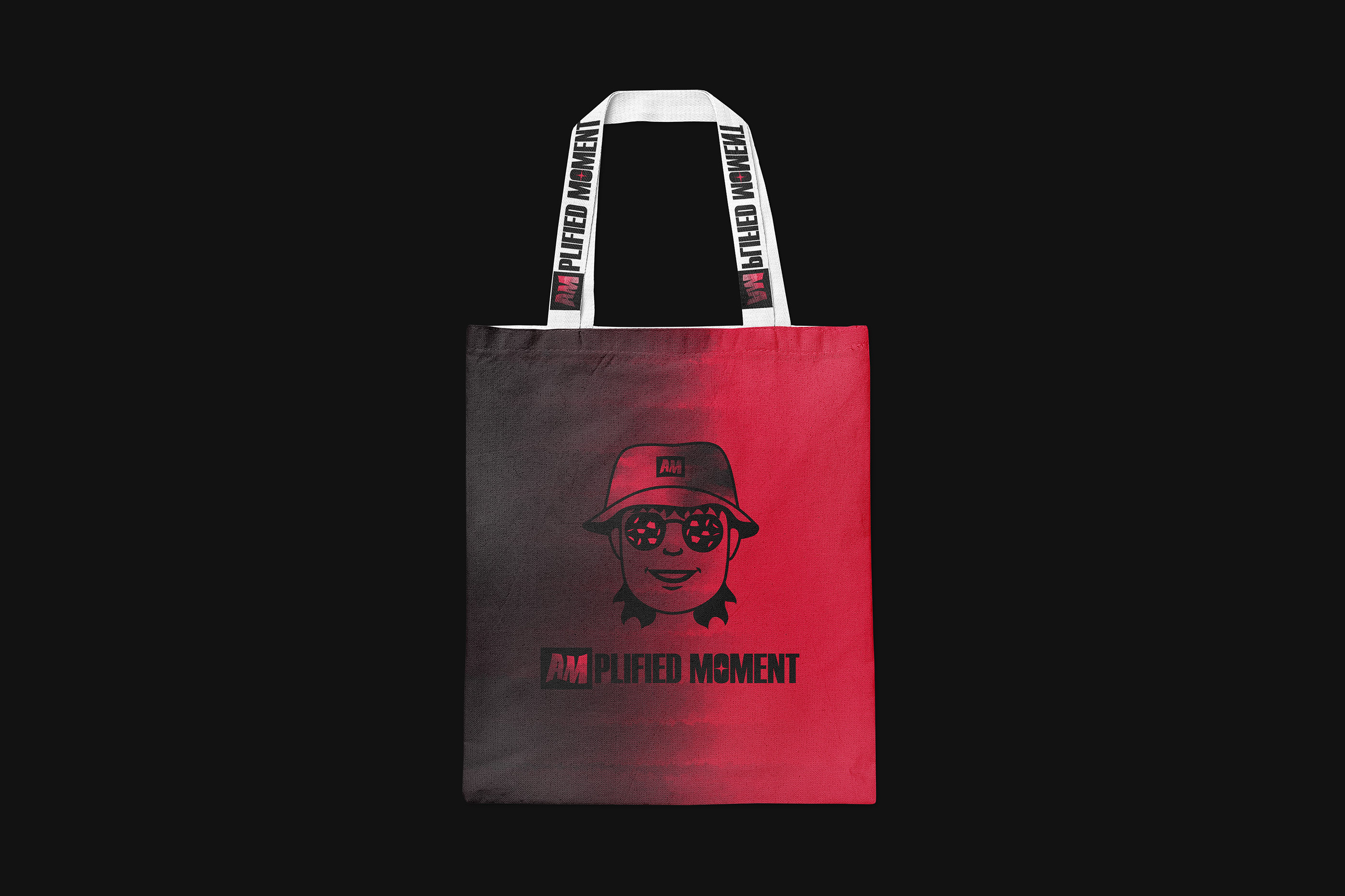 Amplified Moment tote bag design